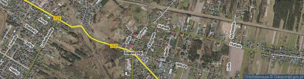 Zdjęcie satelitarne Okopowa ul.